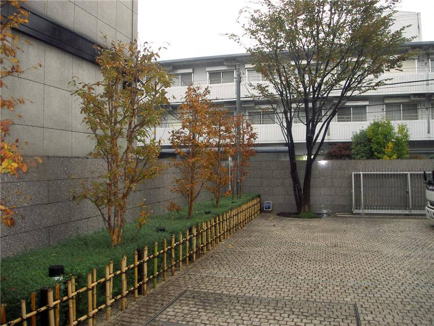 ファイナンス系企業庭園　野沢園造園部施工事例