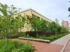 光明学園植栽　野沢園造園部