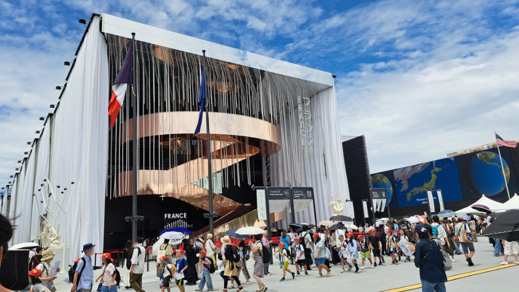 大阪・関西万博　フランスパビリオン　野沢園blog