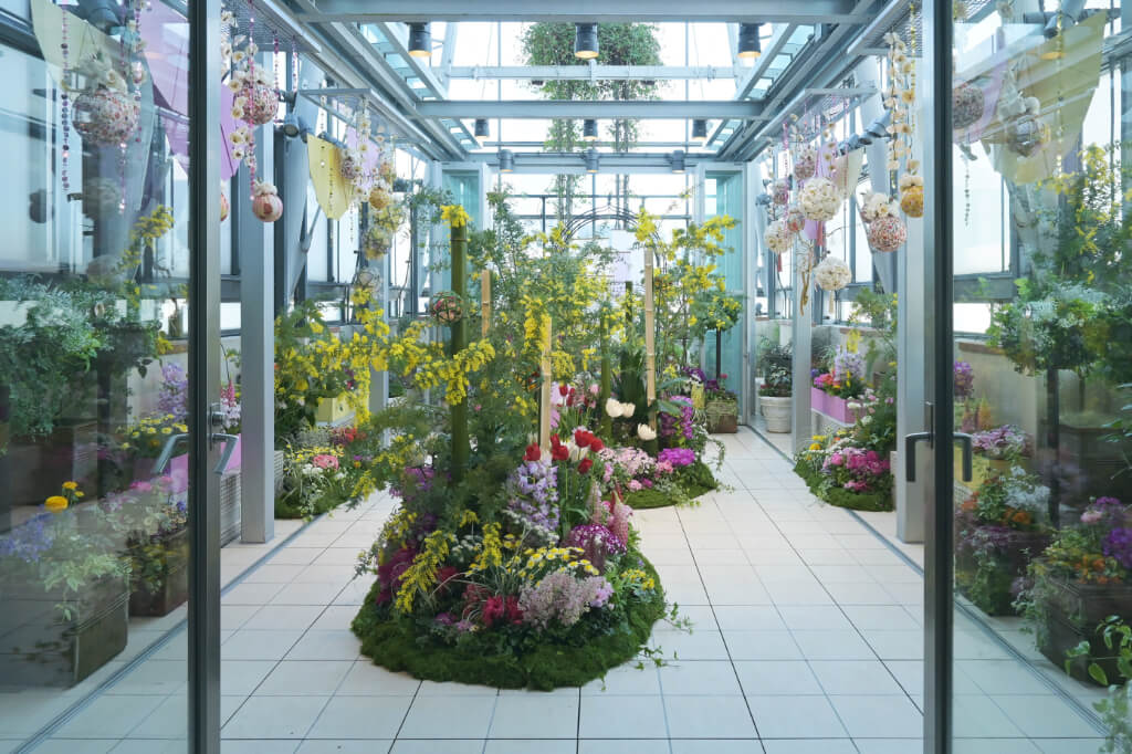 春のフラワーガーデン　野沢園　ファンケル