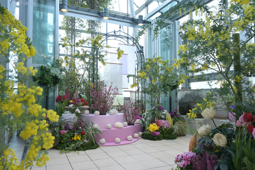 春のフラワーガーデン　野沢園　ファンケル